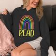 READ Rainbow Read Librarian Teacher Book Readers Reading Unisex Hoodie READ Rainbow Read Librarian Teacher Book Readers Reading Unisex Hoodie