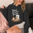 Read S'More Books Camping Outdoors Reading Campfire Smores Unisex Hoodie