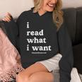 I Read What I Want Banned Books Club For Bibliophile Reading Unisex Hoodie I Read What I Want Banned Books Club For Bibliophile Reading Unisex Hoodie