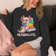 Readalotl a Kawaii Axolotl Reading a Book As Readsalotl Unisex Hoodie Readalotl a Kawaii Axolotl Reading a Book As Readsalotl Unisex Hoodie