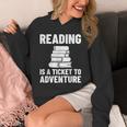 Reader Book Reading Bookworm Librarian Unisex Hoodie