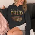 Reader Mole Finished Book Humor Literary Apparel Unisex Hoodie Reader Mole Finished Book Humor Literary Apparel Unisex Hoodie