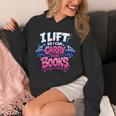 Reader Workout Lift More Books Reading Lover Humor Unisex Hoodie
