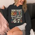 Reading 6 7 Six Seven Meme English Teacher Book Lover Unisex Hoodie