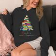Reading Around The Christmas Tree Books Family Readers Xmas Unisex Hoodie Reading Around The Christmas Tree Books Family Readers Xmas Unisex Hoodie