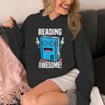 Reading Is Awesome Book Nerd Librarian Unisex Hoodie