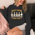 Reading Book Lover Bookish Reader Silly Goose Book Club Unisex Hoodie Reading Book Lover Bookish Reader Silly Goose Book Club Unisex Hoodie