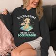 Reading Books Bookworm I Am a Book Dragon Unisex Hoodie Reading Books Bookworm I Am a Book Dragon Unisex Hoodie