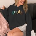 Reading Cat Heartbeat Book & Cat Lover Unisex Hoodie