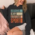 Reading Is My Favorite Sport Reader Book Worm Unisex Hoodie Reading Is My Favorite Sport Reader Book Worm Unisex Hoodie