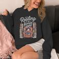 Reading Is My Favorite Sport Retro Book Lover Girl Library Unisex Hoodie Reading Is My Favorite Sport Retro Book Lover Girl Library Unisex Hoodie