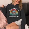 Reading Is Fundamental Book Readers Apparel For Women Men Unisex Hoodie Reading Is Fundamental Book Readers Apparel For Women Men Unisex Hoodie