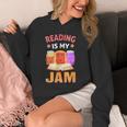 Reading Is My Jam I Love To Read Books Unisex Hoodie