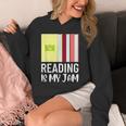 Reading Is My Jam Quote Teachers And Books Lovers For Men Women Kids Unisex Hoodie Reading Is My Jam Quote Teachers And Books Lovers For Men Women Kids Unisex Hoodie