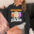 READING IS MY JAM Shirt I Love To Read Books Unisex Hoodie