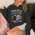Reading Outfit I’m a Book Character For Teachers And Unisex Hoodie