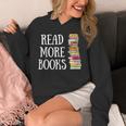 Reading Reader Read More Books Librarian Literature Teacher Unisex Hoodie