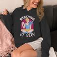 Reading Is Sexy Book Lover Fun Literary Unisex Hoodie