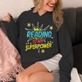 Reading Is My Superpower Book Nerds & Geeks Unisex Hoodie Reading Is My Superpower Book Nerds & Geeks Unisex Hoodie