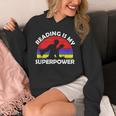 Reading Is My Superpower Design Book Design Book Lovers Unisex Hoodie Reading Is My Superpower Design Book Design Book Lovers Unisex Hoodie