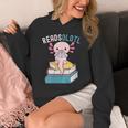 Reads Alotl Shirt Kids Readsolotl Read Axolotl Shirt Books Unisex Hoodie