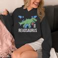 Readsaurus Reader Book Tyrannosaurus T-Rex Dinosaur Jurassic Unisex Hoodie
