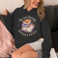 Retro Book Lover Coffee Drinking Reading Librarian Readers Unisex Hoodie Retro Book Lover Coffee Drinking Reading Librarian Readers Unisex Hoodie