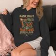 Retro Minor League Maple Valley Martians Baseball Club Unisex Hoodie