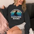 Retro Vintage Ban The Fascists Save The Books Book Lovers Unisex Hoodie