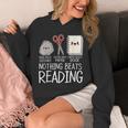 Rock Paper Scissors Nothing Beats Reading Book Lover Humor Unisex Hoodie Rock Paper Scissors Nothing Beats Reading Book Lover Humor Unisex Hoodie