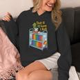 This Is How I Roll Rainbow Book Cart Queer Bookish Unisex Hoodie