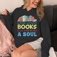 A Room Without Books Is Like a Body Without Soul Librarian Unisex Hoodie
