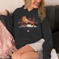 San Francisco Big Cat Reading Book Golden Gate Bridge Unisex Hoodie San Francisco Big Cat Reading Book Golden Gate Bridge Unisex Hoodie