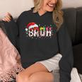 Santa Bruh Baseball Christmas Xmas Meme Pajamas Family Unisex Hoodie