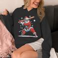 Santa Playing Baseball Christmas Candy Cane Fun Xmas Holiday Unisex Hoodie Santa Playing Baseball Christmas Candy Cane Fun Xmas Holiday Unisex Hoodie