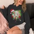 Santa Sports Ice Baseball Christmas Xmas Pajama Kid Men Boys Unisex Hoodie