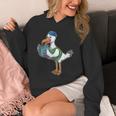 Seagull Reading Book Librarian Unisex Hoodie