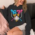 Six Seven Baseball Ice Cream Drip Cool 67 Gen Alpha Slang Unisex Hoodie