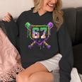 Six Seven Mardi Gras Baseball Sports Party Unisex Hoodie