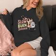 Slow Burns Survivor Book Lover Unisex Hoodie