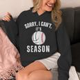 Sorry I Can't It's Volleyball Baseball Season Mom Of Both Unisex Hoodie Sorry I Can't It's Volleyball Baseball Season Mom Of Both Unisex Hoodie