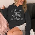 Sorry I'm All Booked Up Library Reading Lover Book Lover Unisex Hoodie Sorry I'm All Booked Up Library Reading Lover Book Lover Unisex Hoodie