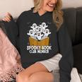 Spooky Book Club Member Halloween Bookish Ghost Lover Unisex Hoodie
