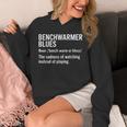 Sport Definition Baseball Soccer Benchwarmer Blues Unisex Hoodie