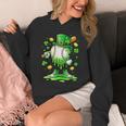 St Patrick Day Baseball Drip Ice Cream Baseball Unisex Hoodie