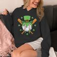St Patricks Day Baseball Drip Ice Cream Baseball Home Plate Unisex Hoodie St Patricks Day Baseball Drip Ice Cream Baseball Home Plate Unisex Hoodie