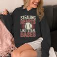 Stealing Hearts Like I Steal Bases Baseball Valentine Retro Unisex Hoodie Stealing Hearts Like I Steal Bases Baseball Valentine Retro Unisex Hoodie