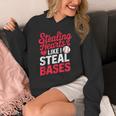 Stealing Hearts Like I Steal Bases Cute Baseball Valentine Unisex Hoodie Stealing Hearts Like I Steal Bases Cute Baseball Valentine Unisex Hoodie