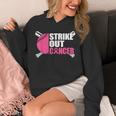 Strike Out Cancer Breast Cancer Awareness Baseball Warrior Unisex Hoodie Strike Out Cancer Breast Cancer Awareness Baseball Warrior Unisex Hoodie