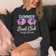 Summer Retro Book Club Beach Vacation Unisex Hoodie